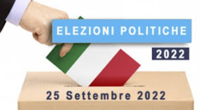 Assegnazione spazi: elezioni politiche 25/09/2022 – delibera